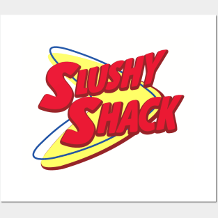 Slushy Shack Logo Posters and Art